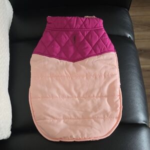 Sonoma Light Pink Quilted Pet Jacket